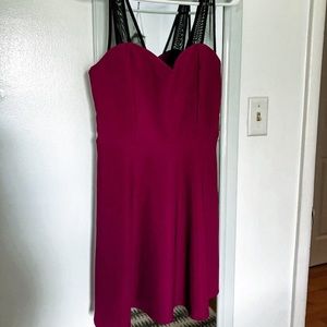 Maroon Forever 21 mini dress